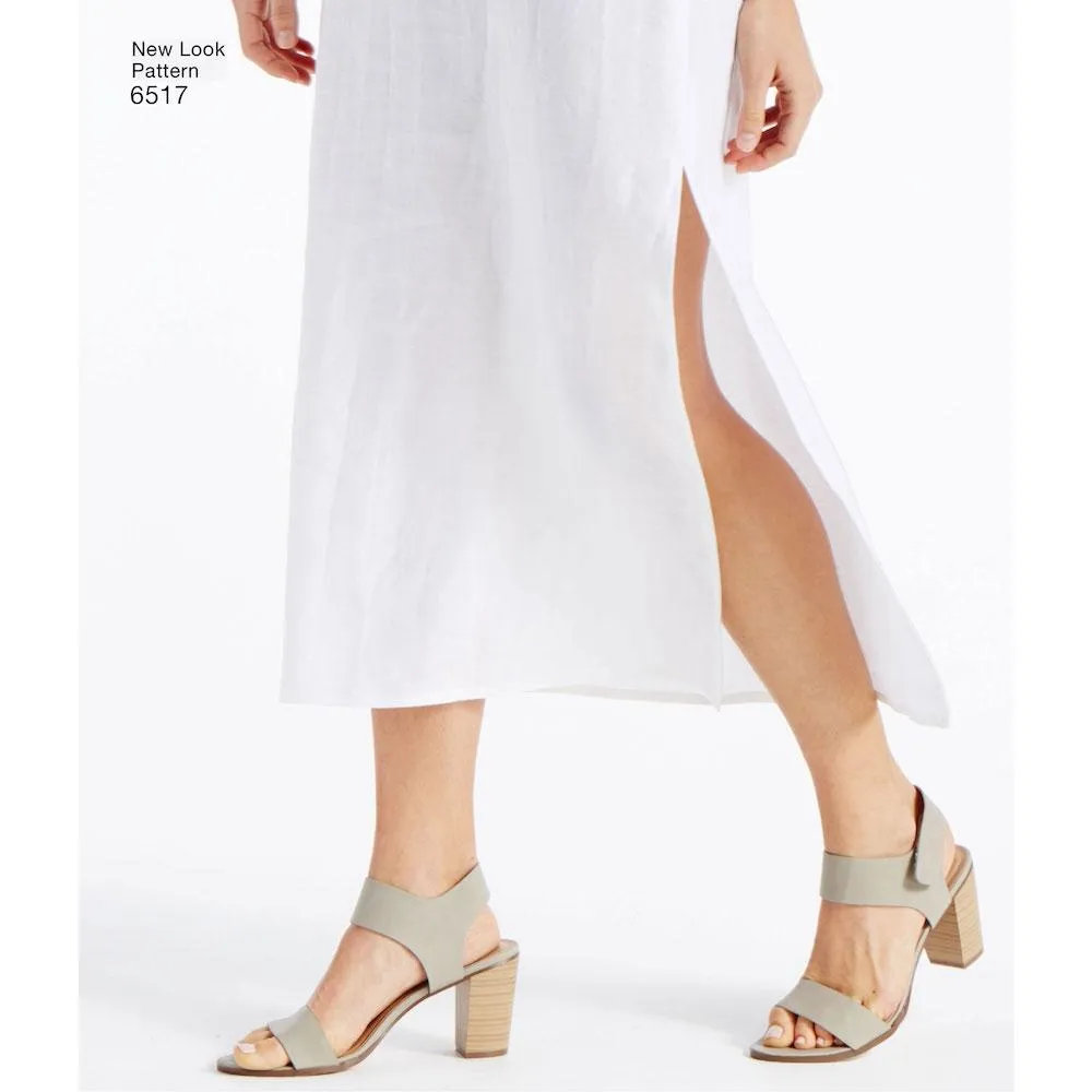 Newlook Pattern 6517 Women’s Dress, Tunic, Top, Pants, and Scarf