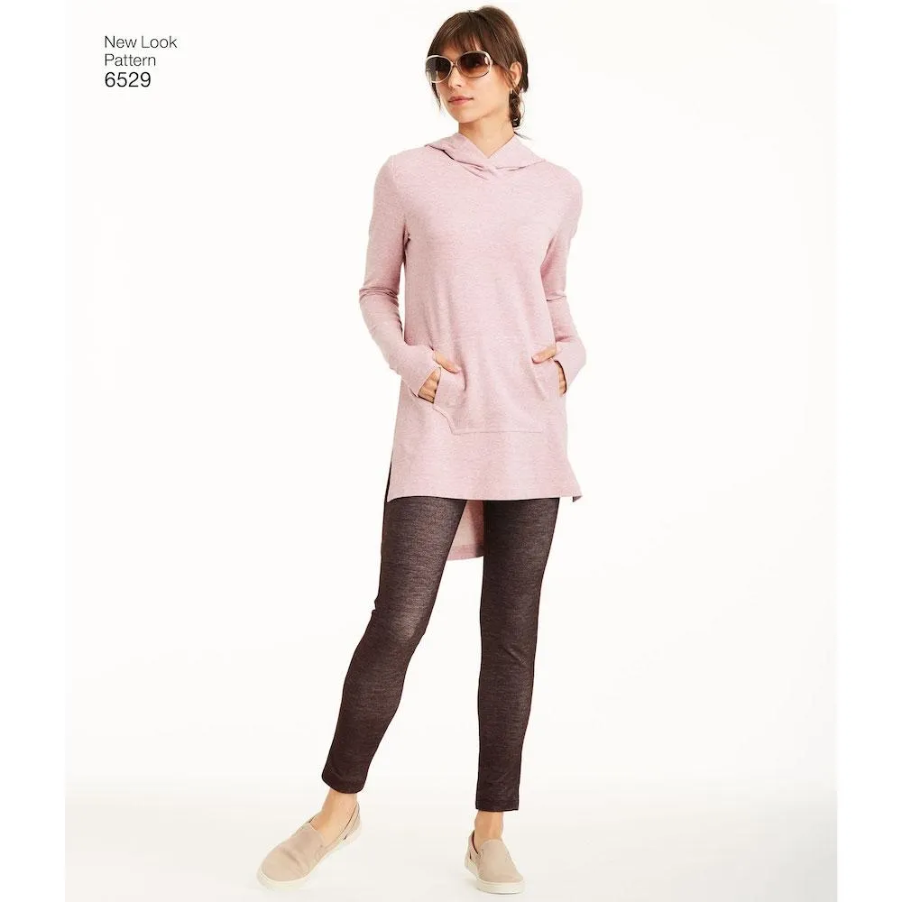 Newlook Pattern 6529 Women's Knit Tunics and Leggings