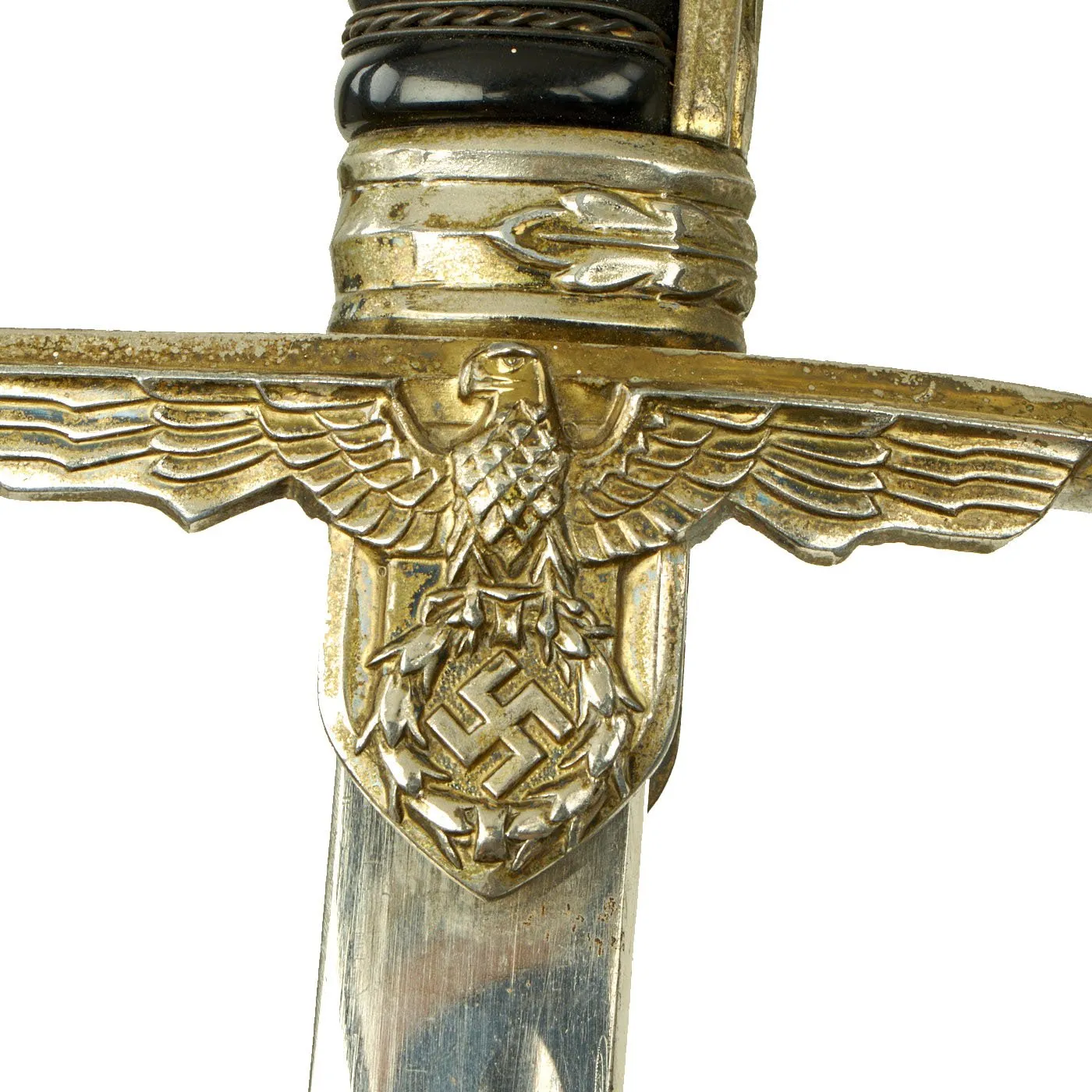 Original German WWII Field Marshal Dove Head Prinz Eugen Officers Sword by Carl Eickhorn with Scabbard