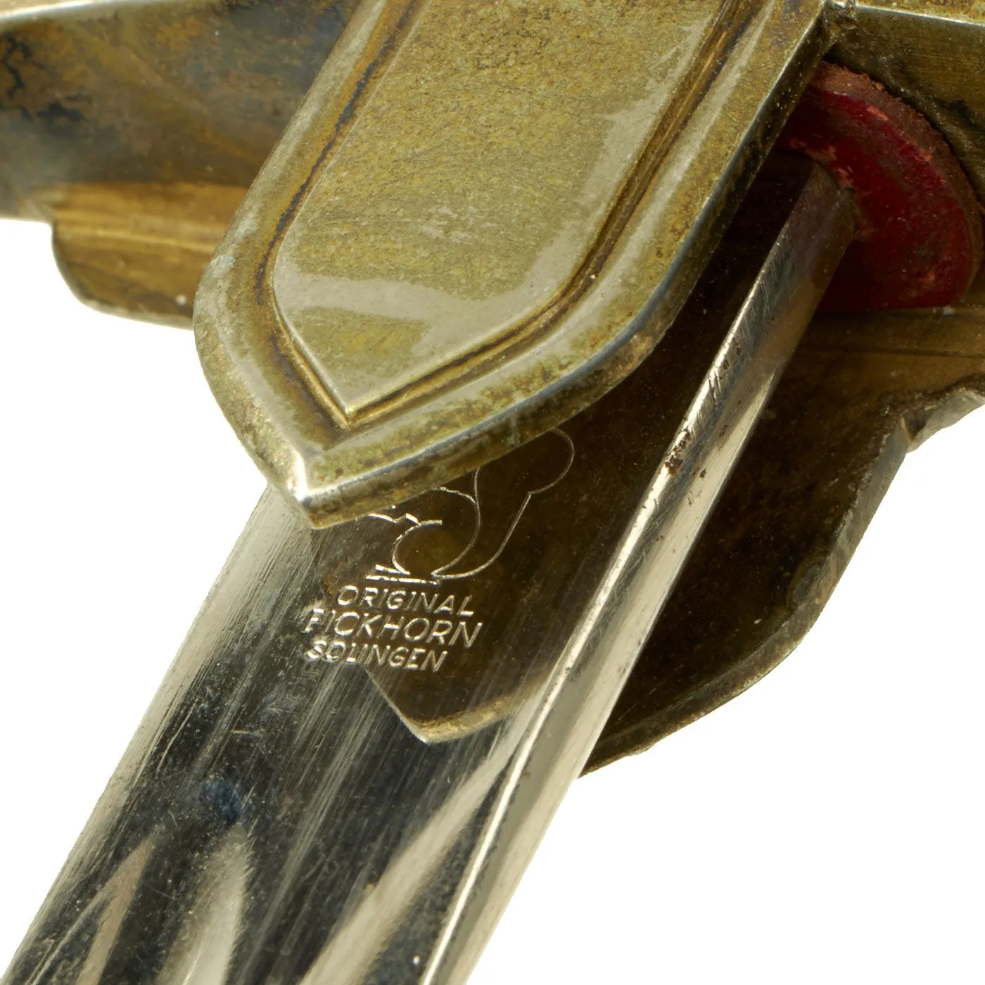 Original German WWII Field Marshal Dove Head Prinz Eugen Officers Sword by Carl Eickhorn with Scabbard