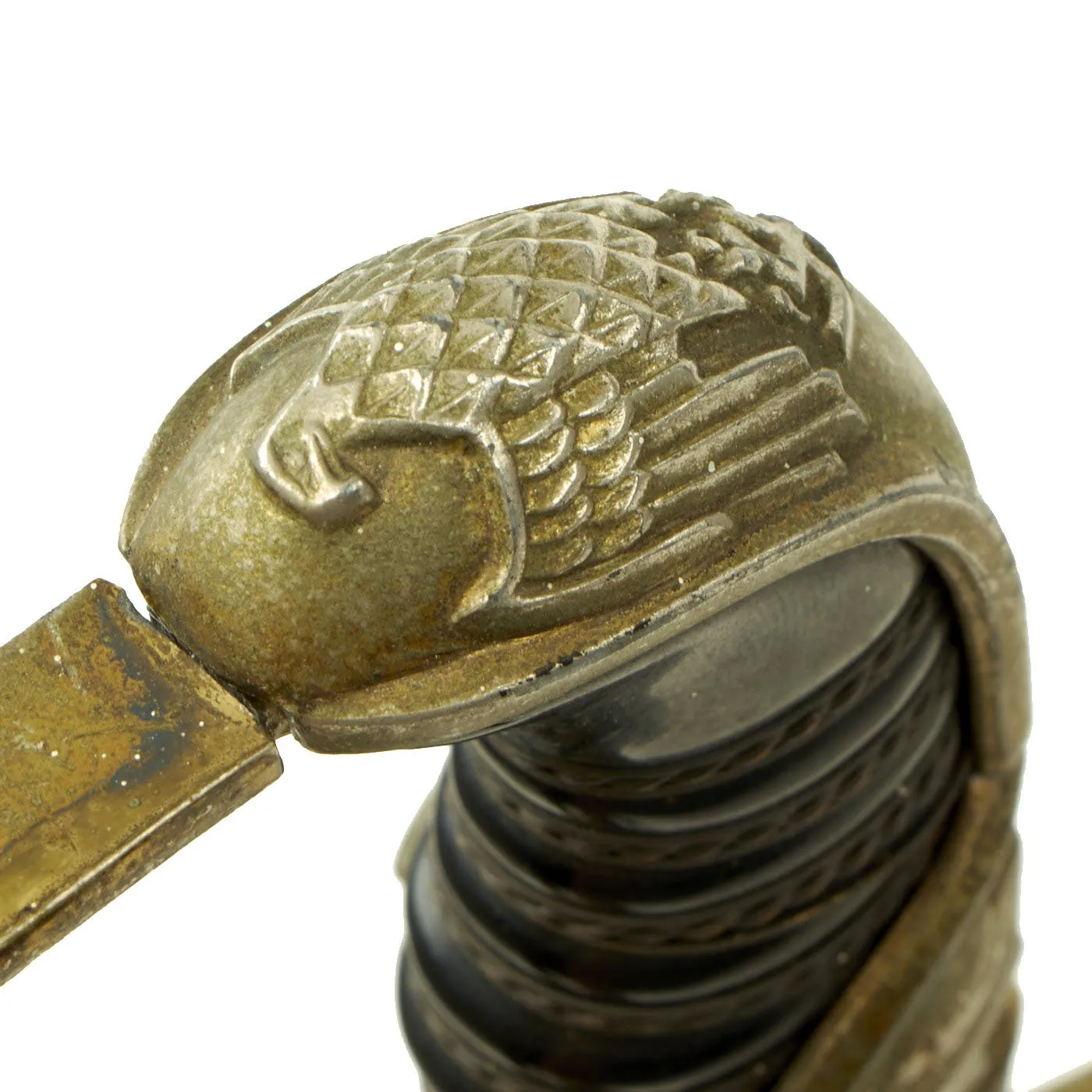 Original German WWII Field Marshal Dove Head Prinz Eugen Officers Sword by Carl Eickhorn with Scabbard